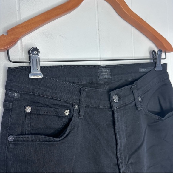 Citizens of Humanity LONDON Slim Taper Black Jeans - Picture 7 of 13